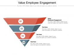 Value employee engagement ppt powerpoint presentation portfolio design ideas cpb