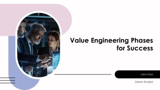 Value Engineering Phases For Success PPT Graphics AT