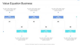Value Equation Business In Powerpoint And Google Slides Cpb