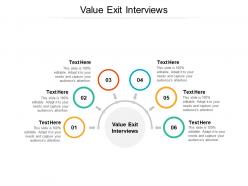 Value exit interviews ppt powerpoint presentation file show cpb