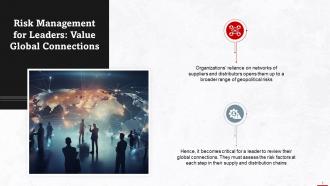 Value Global Connections For Risk Management Training Ppt