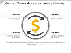 Value Icon Process Measurement Currency Increasing