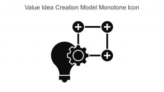 Value Idea Creation Model Monotone Icon In Powerpoint Pptx Png And Editable Eps Format