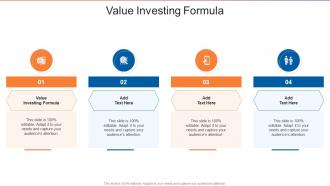Value Investing Formula In Powerpoint And Google Slides Cpb