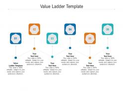 Value ladder template ppt powerpoint presentation layouts images cpb