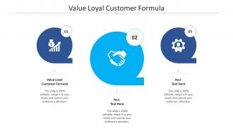 Value loyal customer formula ppt powerpoint presentation inspiration icon cpb