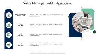 Value Management Analysis Gains In Powerpoint And Google Slides Cpb