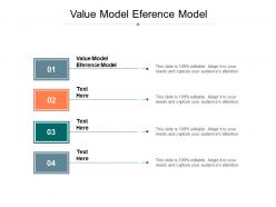 Value model eference model ppt powerpoint presentation model show cpb