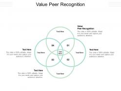 Value peer recognition ppt powerpoint presentation icon model cpb