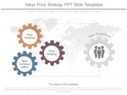 Value price strategy ppt slide templates