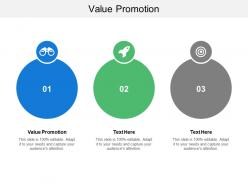 Value promotion ppt powerpoint presentation gallery summary cpb