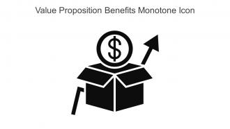 Value Proposition Benefits Monotone Icon In Powerpoint Pptx Png And Editable Eps Format