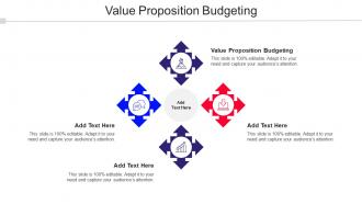 Value Proposition Budgeting Ppt Powerpoint Presentation Styles Deck Cpb
