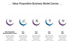 Value proposition business model canvas ppt powerpoint presentation professional cpb