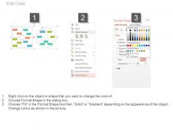 89392623 style hierarchy flowchart 2 piece powerpoint presentation diagram infographic slide