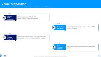 Value Proposition Investor Capital Pitch Deck For Pauboxs Secure Email Platform