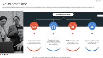 Value Proposition Online Meeting Platform Capital Raising Pitch Deck