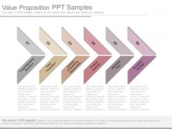 Value Proposition Ppt Samples