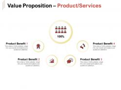 Value proposition product services ppt powerpoint presentation gallery backgrounds
