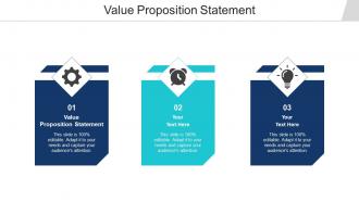 Value Proposition Statement Ppt Powerpoint Presentation Ideas Background Images Cpb