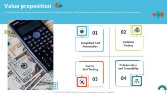 Value Proposition Usetrace Investor Funding Elevator Pitch Deck