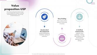 Value Proposition Usp Anyscale Investor Funding Elevator Pitch Deck