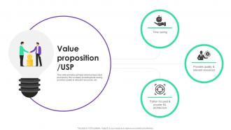 Value Proposition Usp Bytez Investor Funding Elevator Pitch Deck
