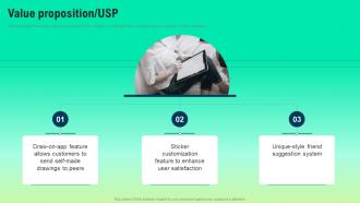 Value Proposition USP Cubie Messenger Investor Funding Elevator Pitch Deck