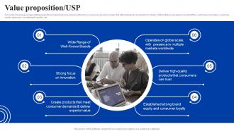 Value Proposition USP Procter And Gamble Investor Funding Elevator Pitch Deck