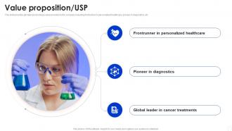 Value Proposition USP Roche Investor Funding Elevator Pitch Deck