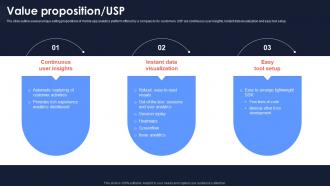 Value Proposition USP Uxcam Investor Funding Elevator Pitch Deck