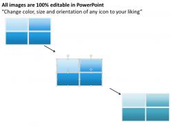 Value propositions across four quadrants powerpoint presentation slide template