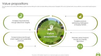 Value Propositions Agritech Startup Go To Market Strategy GTM SS
