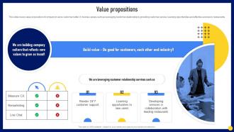 Value Propositions Ovation Investor Funding Elevator Pitch Deck