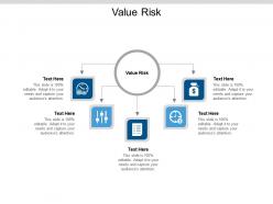 Value risk ppt powerpoint presentation inspiration gridlines cpb
