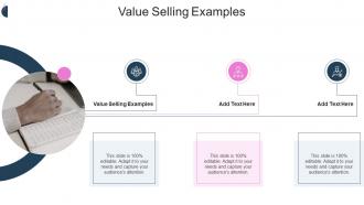 Value Selling Examples In Powerpoint And Google Slides Cpb