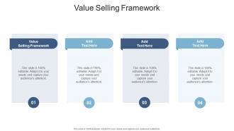 Value Selling Framework In Powerpoint And Google Slides Cpb
