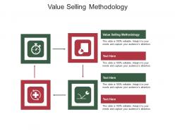 Value selling methodology ppt powerpoint presentation summary background cpb