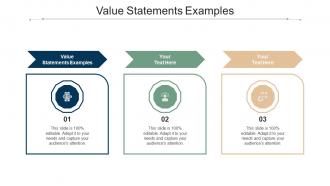 Value statements examples ppt powerpoint presentation file skills cpb
