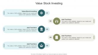 Value Stock Investing In Powerpoint And Google Slides Cpb