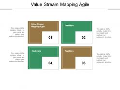 Value stream mapping agile ppt powerpoint presentation ideas backgrounds cpb
