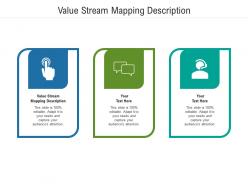 Value stream mapping description ppt powerpoint presentation portfolio topics cpb