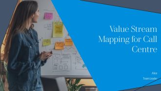 Value Stream Mapping For Call Centre PPT Mockup AT
