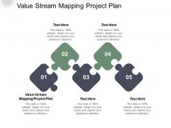 Value stream mapping project plan ppt powerpoint presentation infographic template file formats cpb
