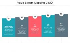 Value stream mapping visio ppt powerpoint presentation professional cpb