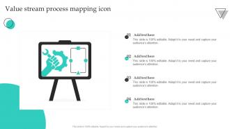 Value Stream Process Mapping Icon