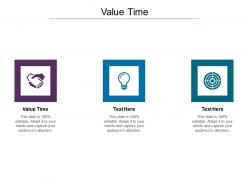 Value time ppt powerpoint presentation model good cpb
