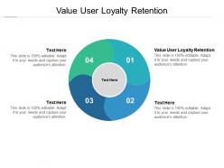 Value user loyalty retention ppt powerpoint presentation gallery rules cpb
