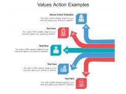 Values action examples ppt powerpoint presentation file format ideas cpb