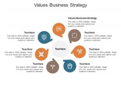 Values business strategy ppt powerpoint presentation portfolio graphics template cpb